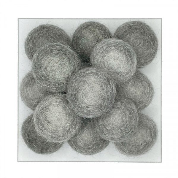 Viltbal - Wolkraal 2,0 cm | gratis verzending | meer dan 50 kleuren | fairtrade