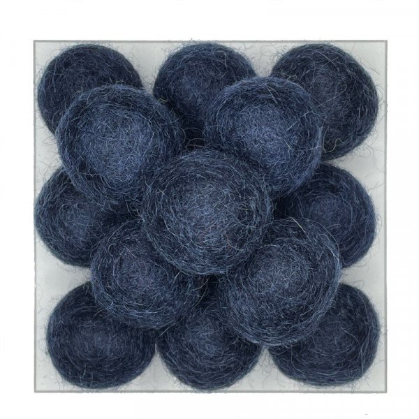 Viltbal - Wolkraal 2,0 cm | gratis verzending | meer dan 50 kleuren | fairtrade