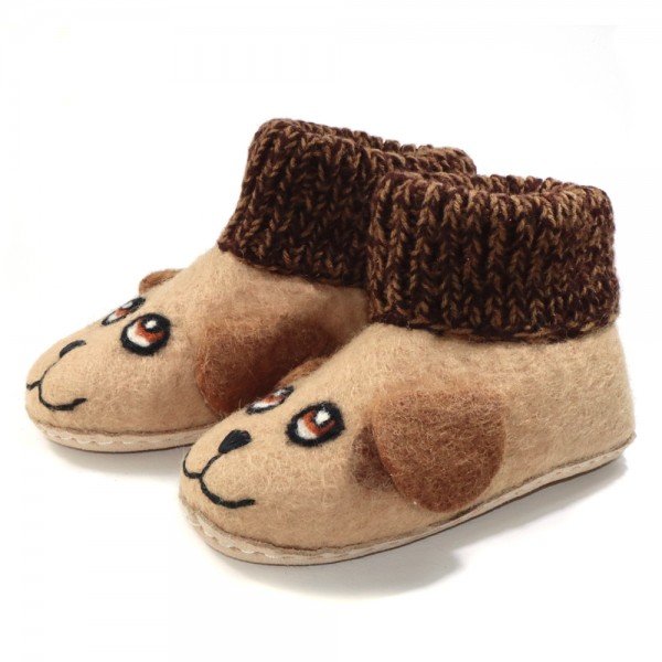 Kinderslof Dog met sok