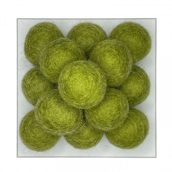 Viltbal - Wolkraal 2,0 cm | gratis verzending | meer dan 50 kleuren | fairtrade