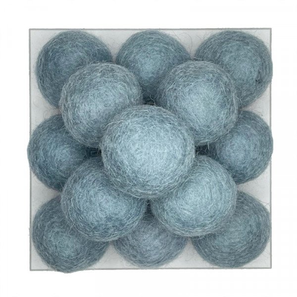 Viltbal - Wolkraal 1,5 cm | gratis verzending | meer dan 25 kleuren | fairtrade